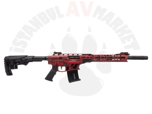 Derya MK-20 ES-204SE Kırmızı Eskitme Full Metal Otomatik Av Tüfeği