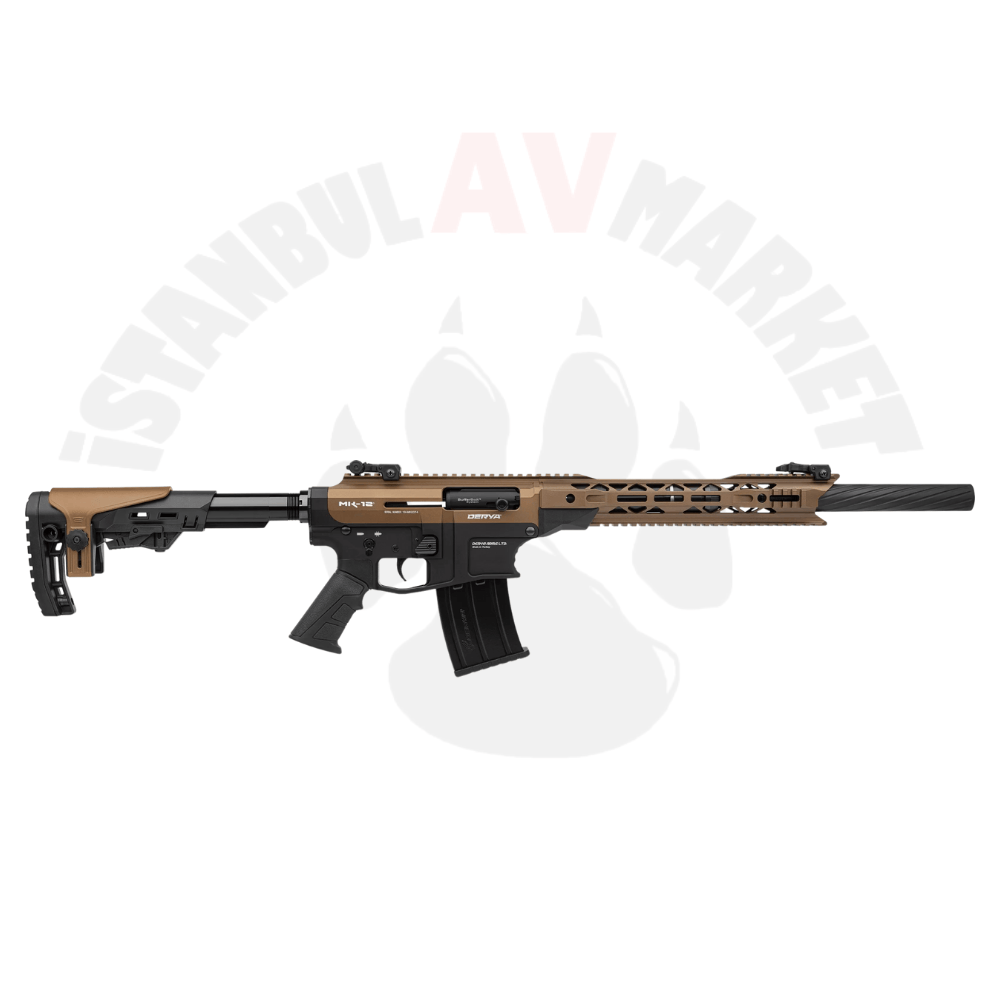 Derya-MK-12-AS-102S-Siyah-Bronz-Full-Metal-Otomatik-Av-Tufegi Derya MK-12 AS-102S - İstanbul Av Market