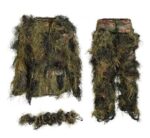 MIL-TEC STURM WOODLAND GHILLIE GİZLENME KAMUFLAJI (TAKIM) - Görsel 3