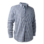 DEERHUNTER Jeff Shirt 78179 Mavi Kareli Gömlek 43 - Görsel 2
