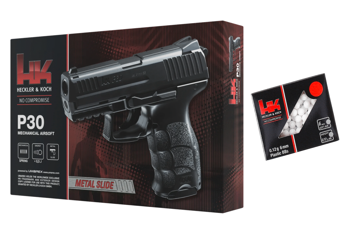 Umarex Heckler & Koch P30 Yaylı Aırsoft Tabanca Atıcılık & Aırsoft - Görsel 5