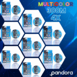 Pandora Pandora Pe-Max 4x 300 Mt Multi Color İp Misina Balık Avcılığı - Görsel 2