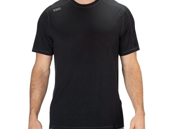 5.11 RANGE READY MERINO WOOL BLACK T-SHIRT