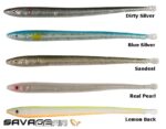Savage gear LB Sandeel Slug 16.5 cm 5 Adet Suni Yem - Görsel 2