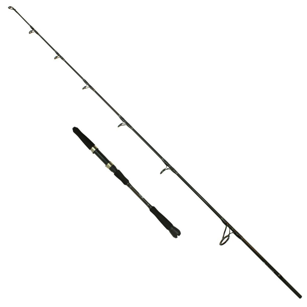 Captain 1437 Montano Big Boat 2 Parça Karbon Tekne Kamışı 20-30lbs Atar - Görsel 2