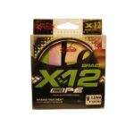 Captain X12 Power Pe 12 Örgü Spin İp Misina 150mt Green White Balık Avcılığı - Görsel 2