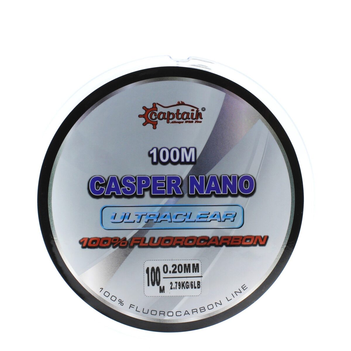 Captain Casper Nano 0 Fluoro Carbon Misina 100mt Balık Avcılığı - Görsel 3