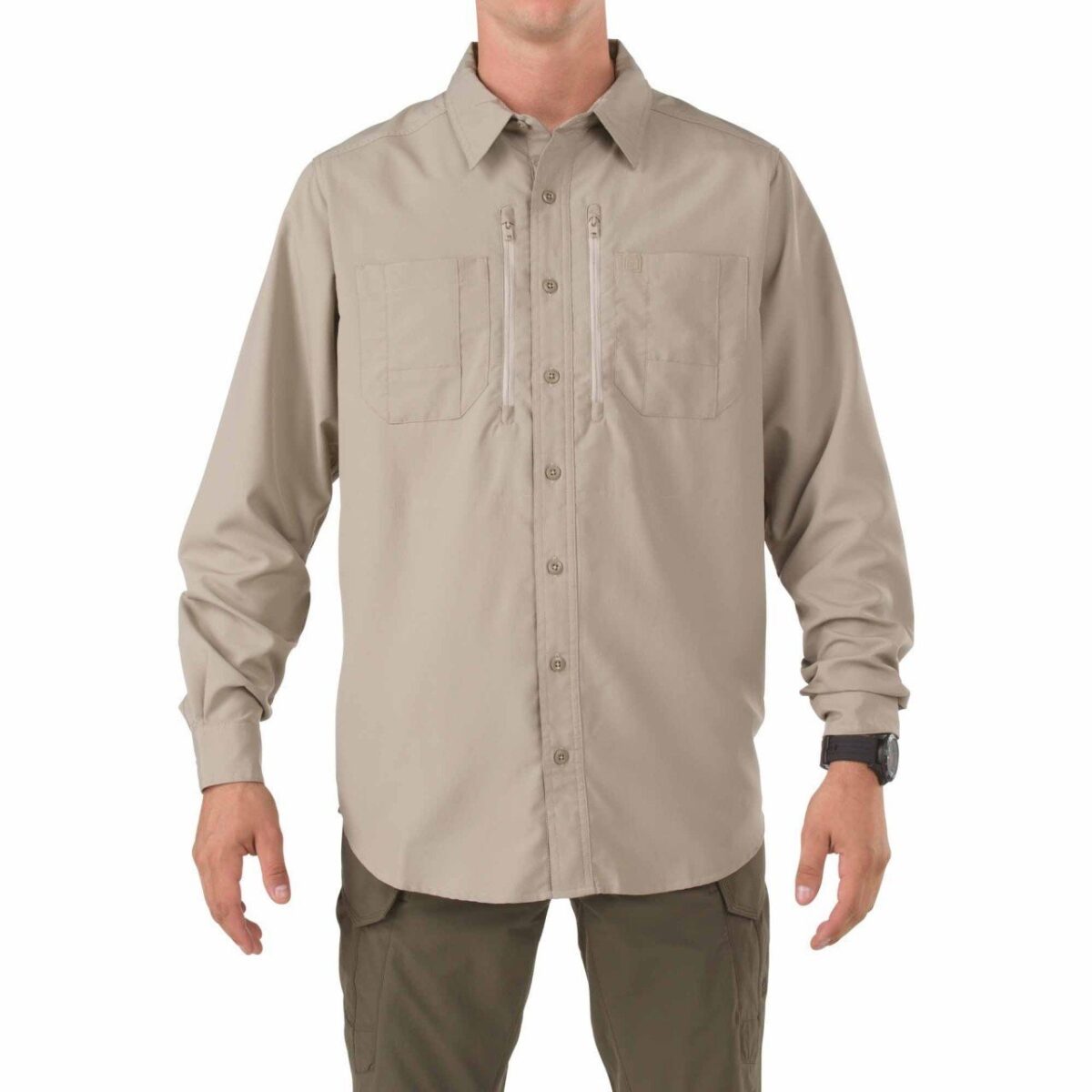 5-11-131092426945226968 5.11 TRAVERSE SHIRT KREM - Görsel 1