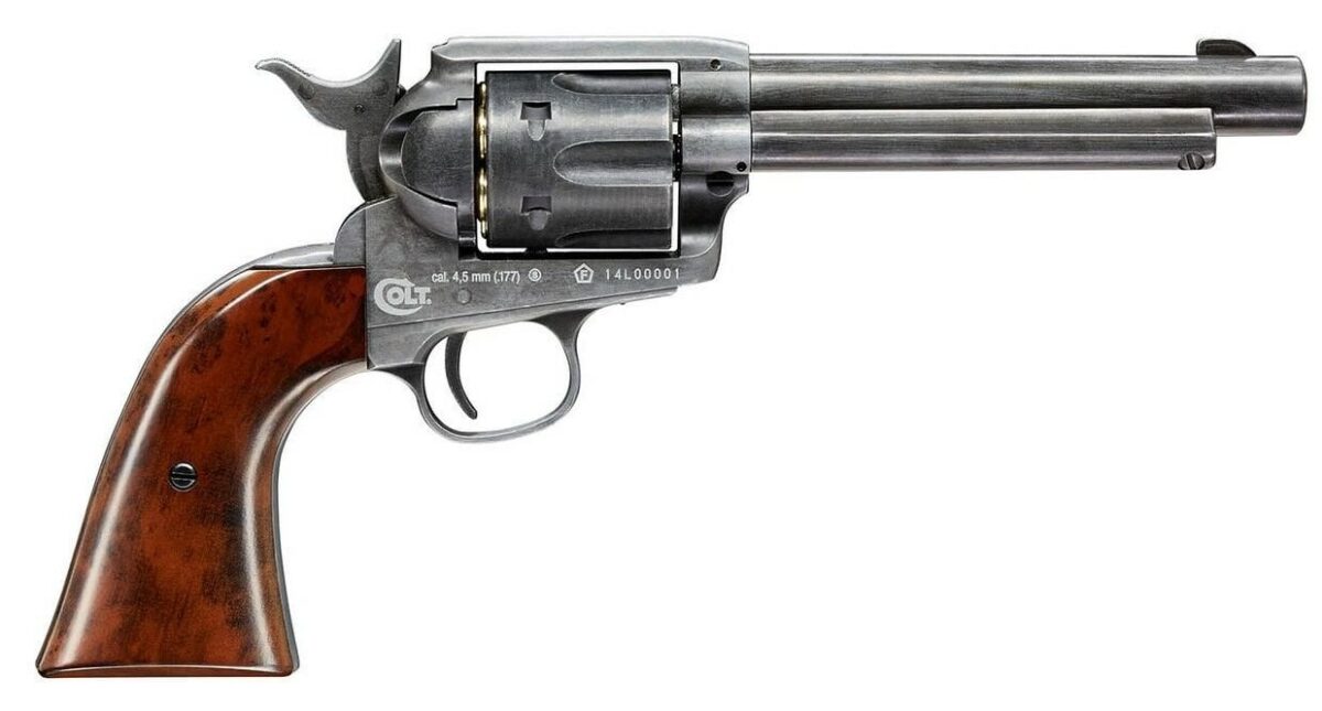 Umarex Colt Saa .45-5,5'' Antıque Havalı Tabanca (bb) Revolver Havalı Tabanca - Görsel 3