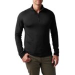 5.11 Stratos 1/4 Zıp Black Sweat Sweatshırt, Ceket & Polar - Görsel 2