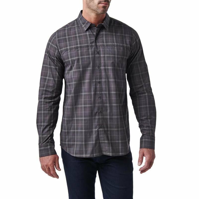 72529-044-1 5.11 IGOR PLAID BLACK - İstanbul Av Market