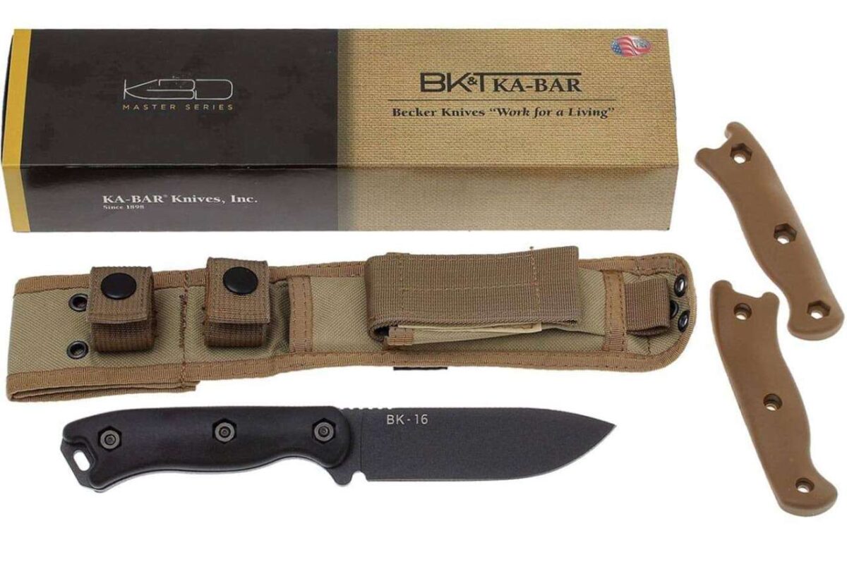 Ka-Bar Bk16 Short Drop Poınt Bıcak Çakı & Bıçak - Görsel 2