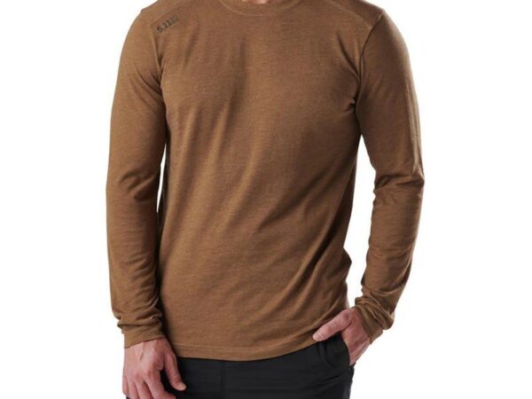 5.11 PT-R CHARGE LONG SLEEVE 2.0 BROWN SHIRT