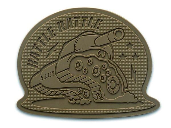 5.11 BATTLE RATTLE DESERT PATCH
