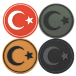 SİLİKON 3D AY YILDIZ PATCH - Görsel 2