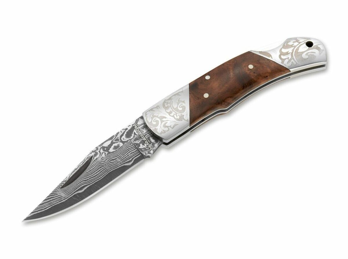 boker-magnum-damascus-duke-caki-3035 Böker Magnum Damascus Duke - İstanbul Av Market