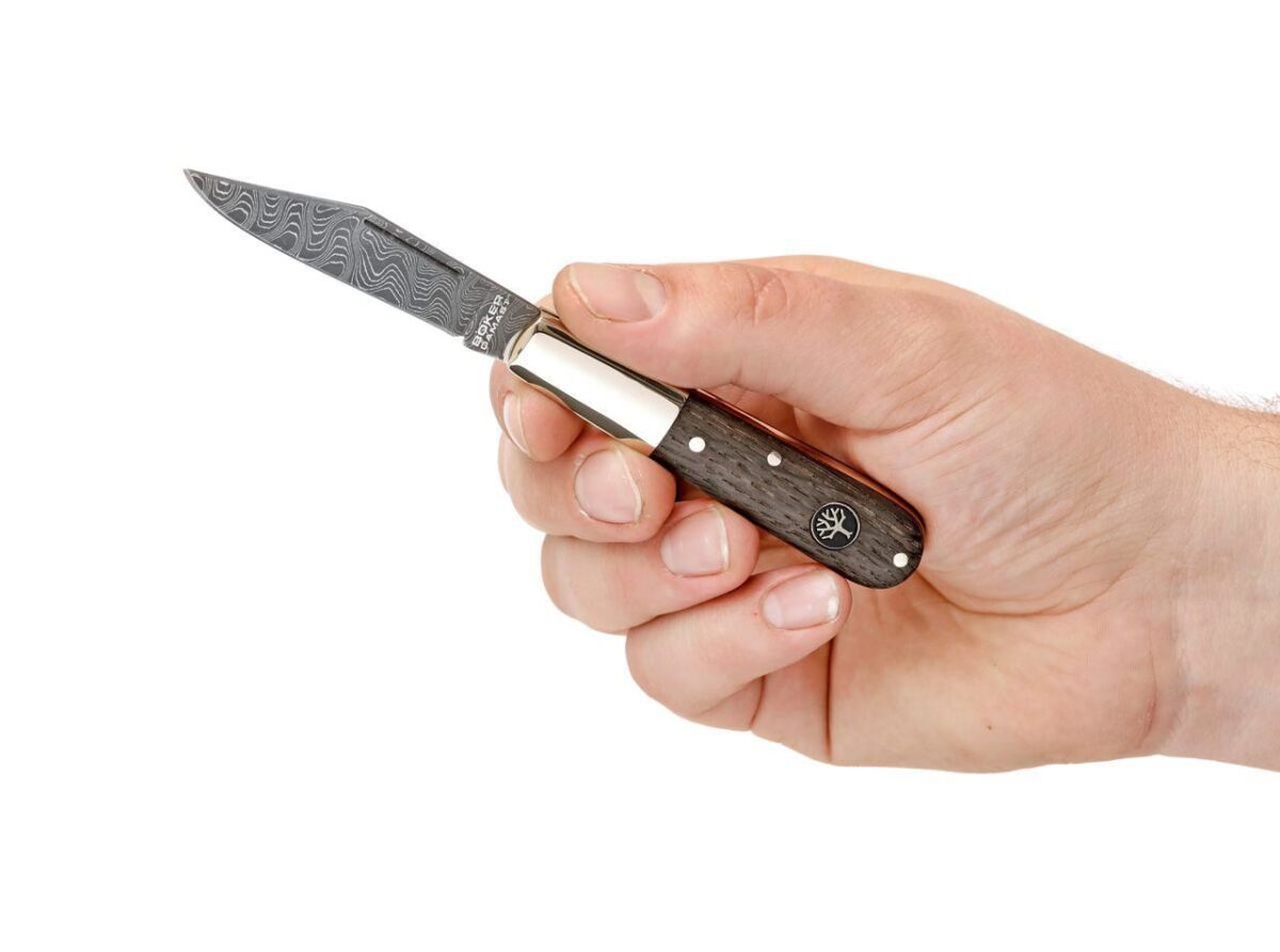 Böker Manufaktur Barlow Classic Damascus Çakı - Görsel 3
