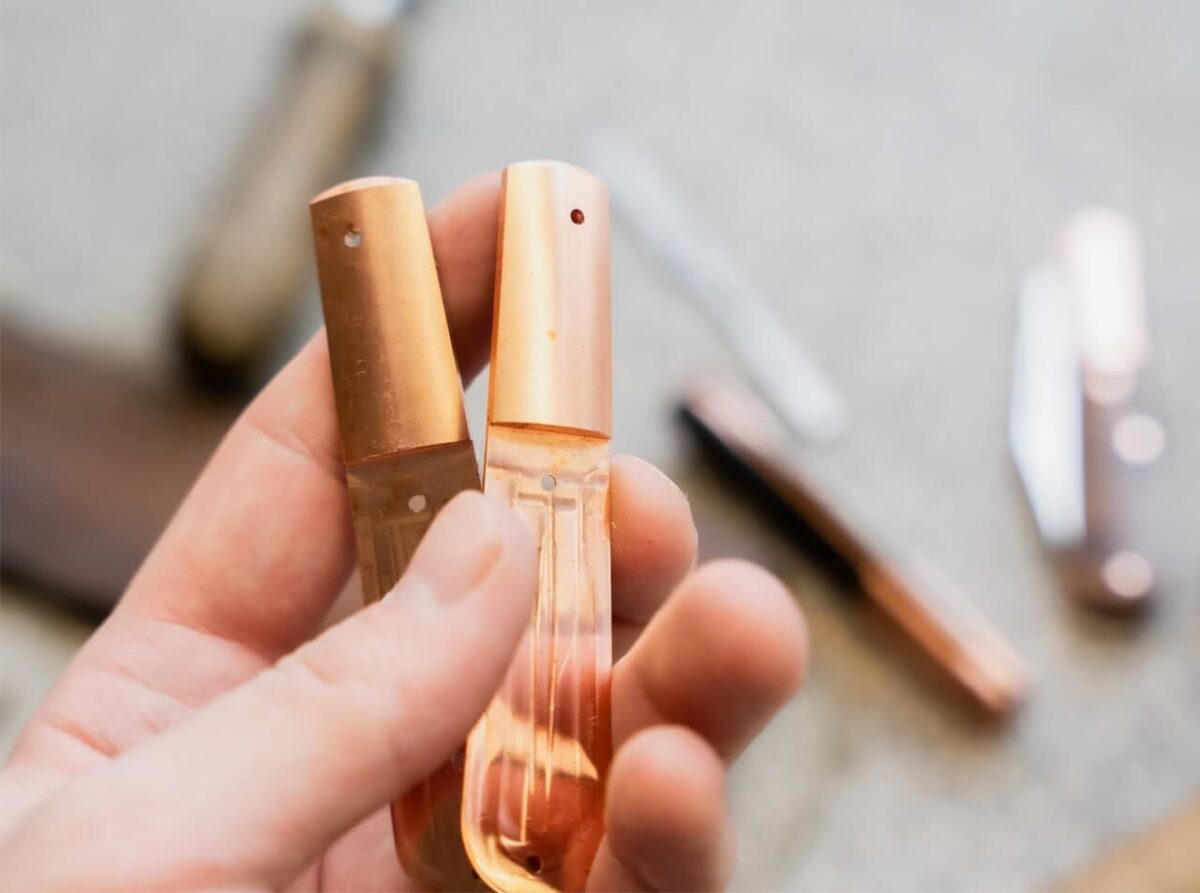 Böker Manufaktur Barlow Copper Integral Desert Ironwood Çakı - Görsel 4