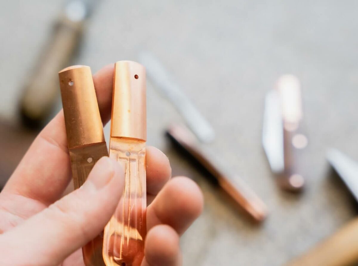 Böker Manufaktur Barlow Copper Integral Micarta Çakı - Görsel 4