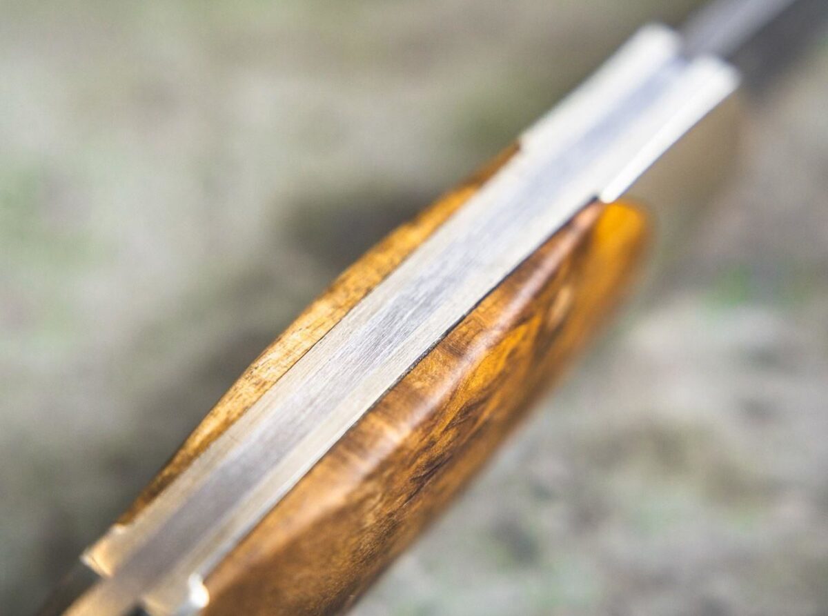Böker Manufaktur Junior Scout Curly Birch Brown Damascus Çakı Çakı & Bıçak - Görsel 2