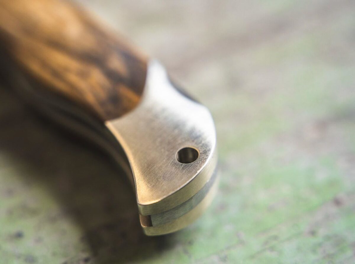 Böker Manufaktur Junior Scout Curly Birch Brown Damascus Çakı Çakı & Bıçak - Görsel 3