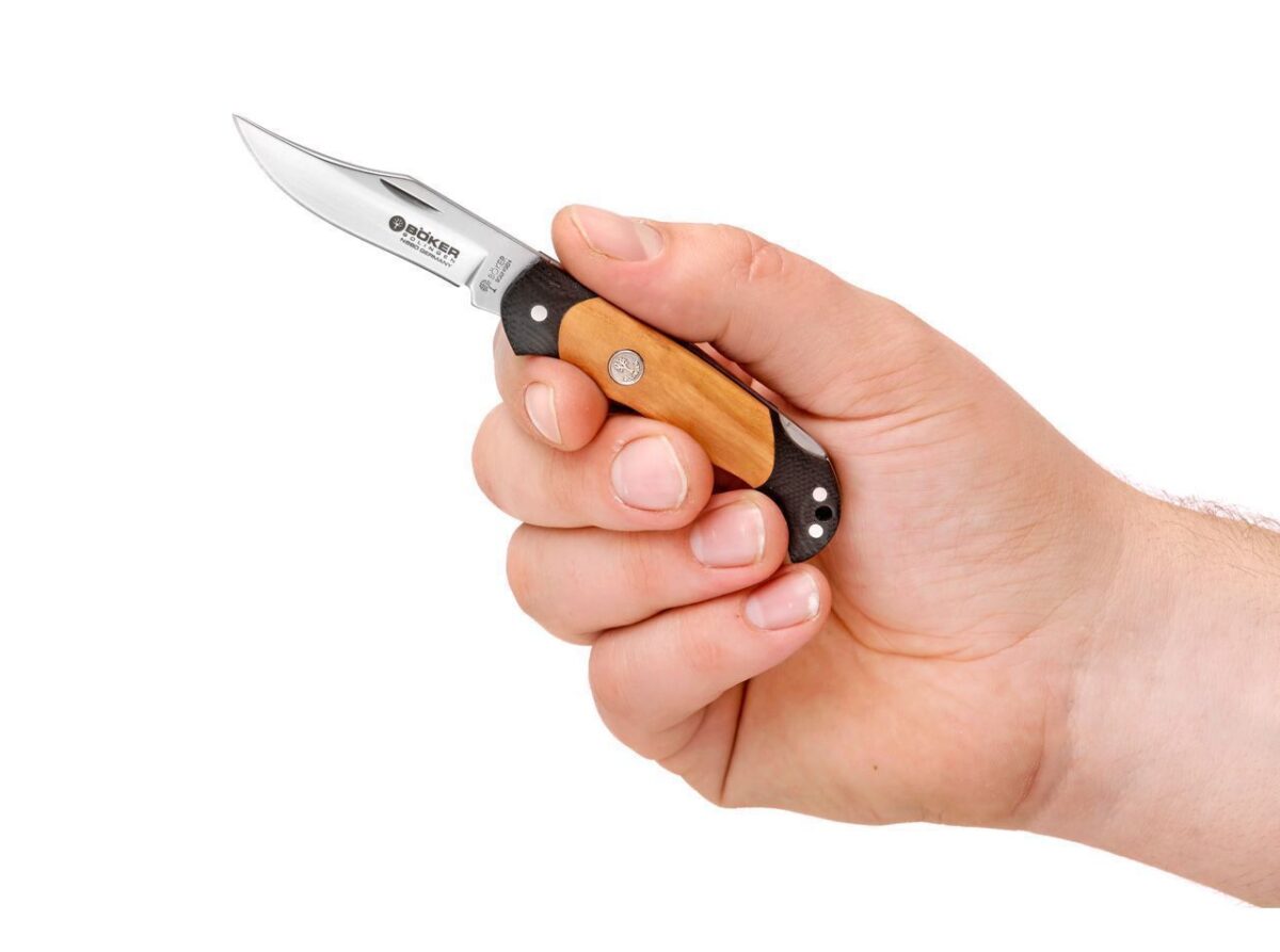 Böker Manufaktur Solingen Boy Scout Lightweight Olive Çakı - Görsel 3