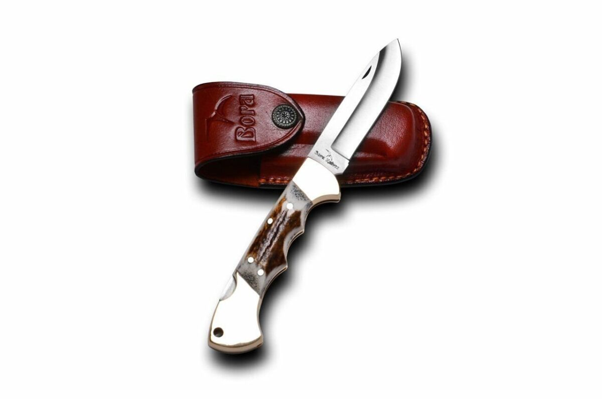 bora-210-bg-ergonomik-yuvarlak-uclu-boynuz-sapli-caki-259 Bora 210 BG Ergonomik - İstanbul Av Market