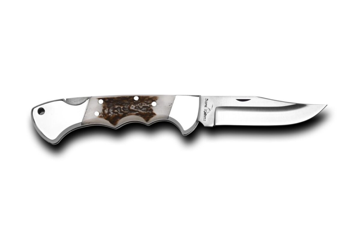 Bora 211 BPS Ergonomik Boynuz Saplı Çakı Survival Kit - Görsel 2