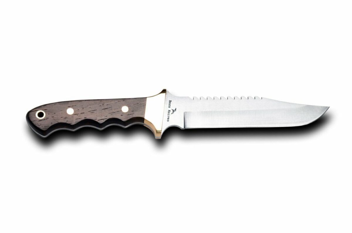 Bora 302 W Tiger Testereli Wenge Saplı Bıçak Çakı & Bıçak - Görsel 2