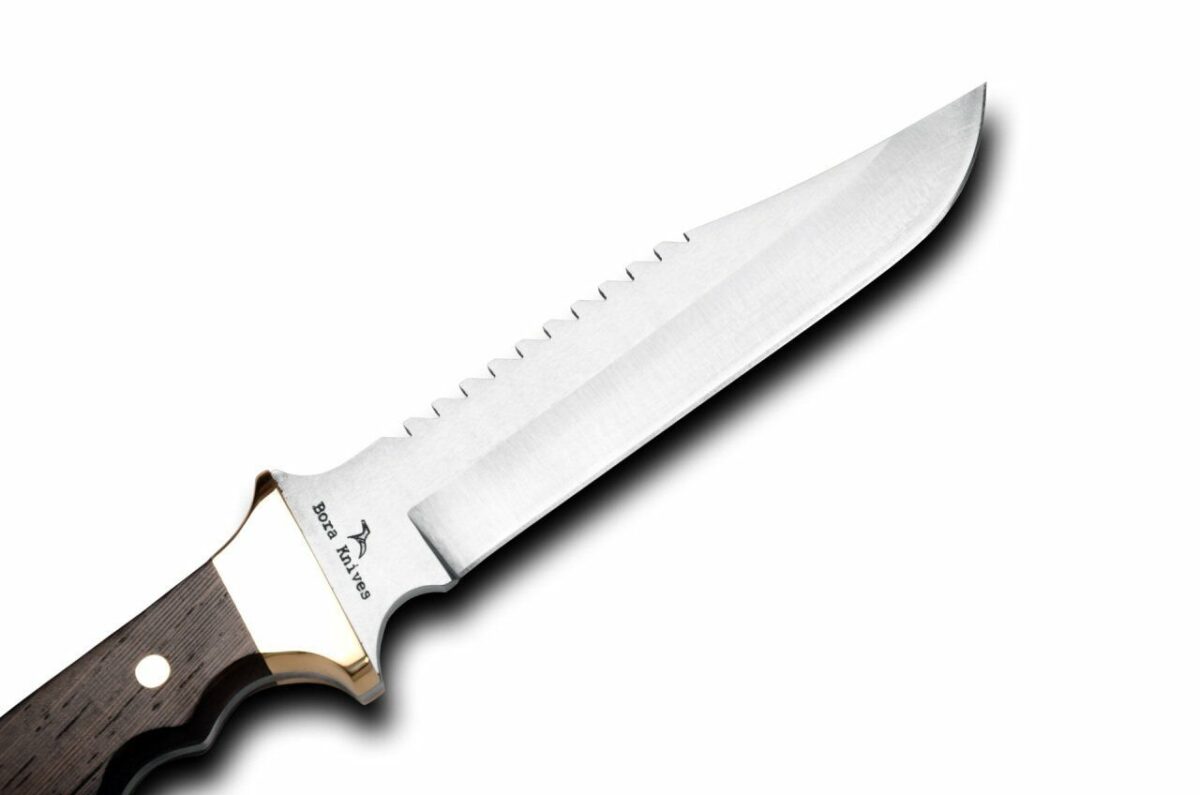 Bora 302 W Tiger Testereli Wenge Saplı Bıçak Çakı & Bıçak - Görsel 3