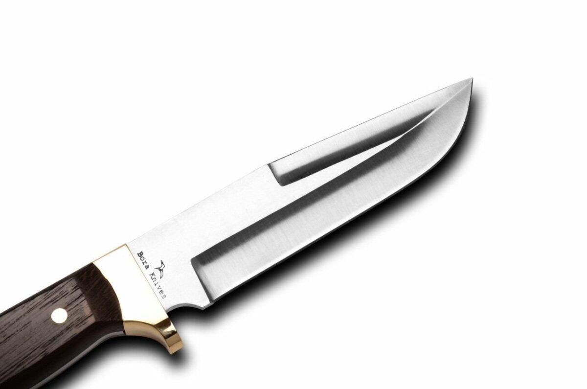 Bora 405 W Hunter Wenge Saplı Bıçak - Görsel 3