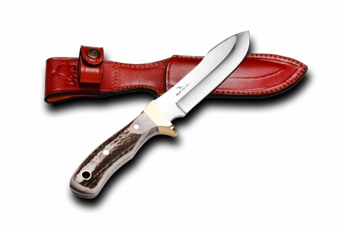 bora-412-b-safari-geyik-boynuzu-sapli-bicak-418 Bora 412 B Safari - İstanbul Av Market