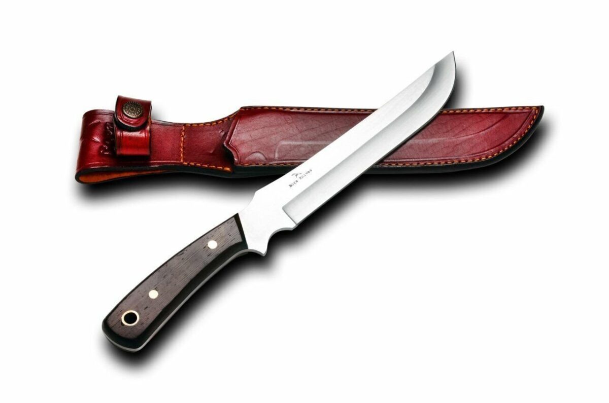 Bora 413 W Büyük Hawk Wenge Saplı Bıçak - Görsel 1