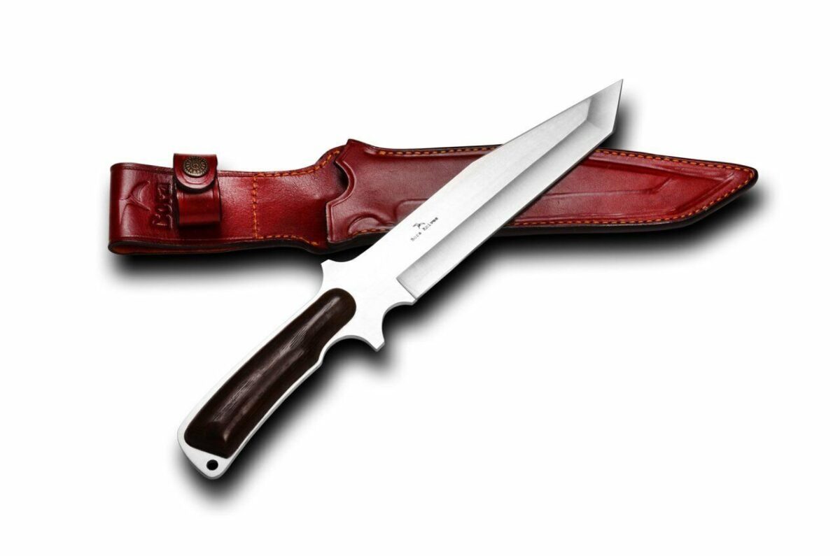 Bora 504 W Büyük Shogun Wenge Saplı Bıçak - Görsel 1
