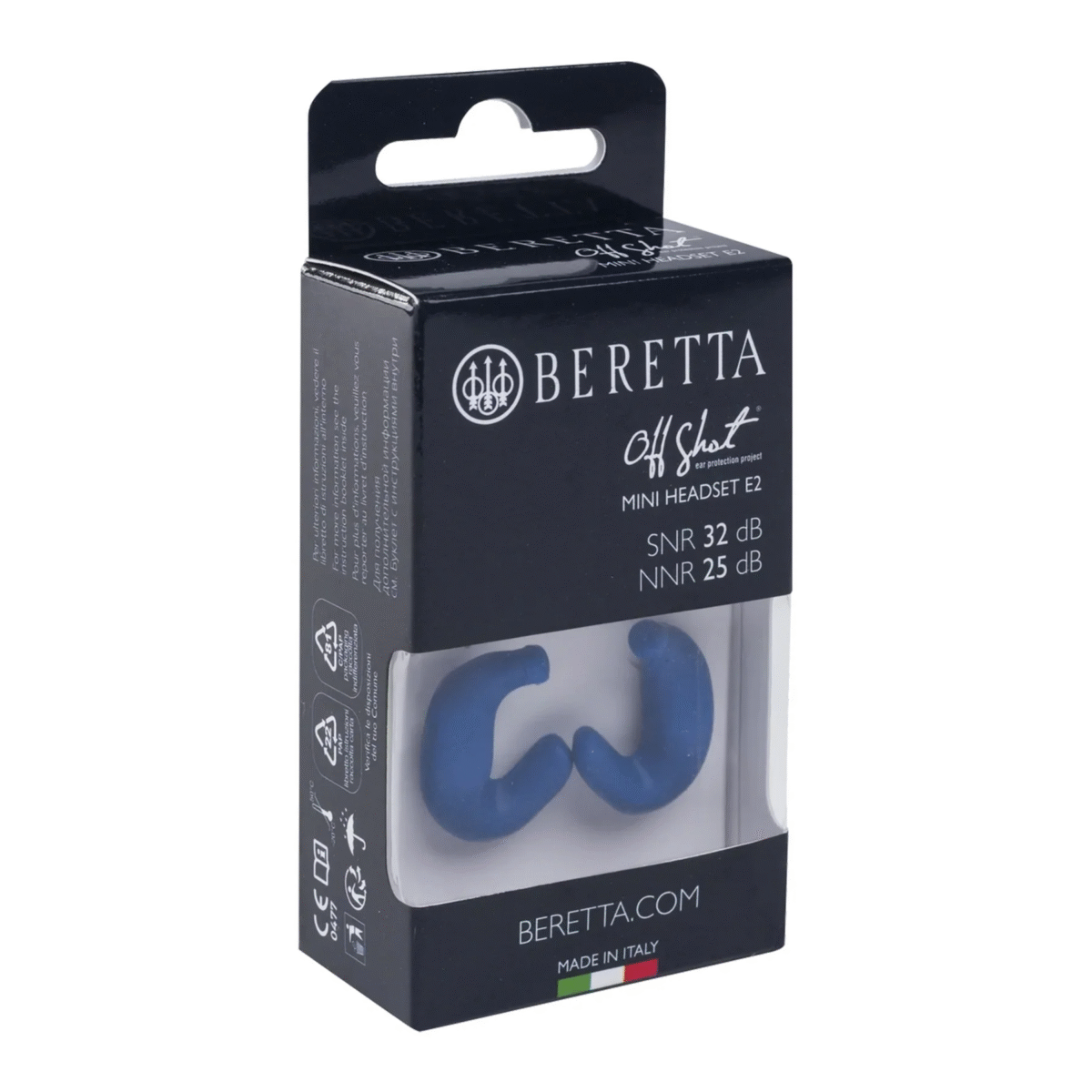 BERETTA MINI HEADSET E2 BLUE KULAKLIK - Görsel 3