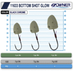 Cultiva 11633 Bottom Shot Glow Lrf Jighead - Görsel 2