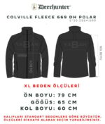 DEER HUNTER COLVILLE FLEECE 669 DH POLAR / XL - Görsel 2