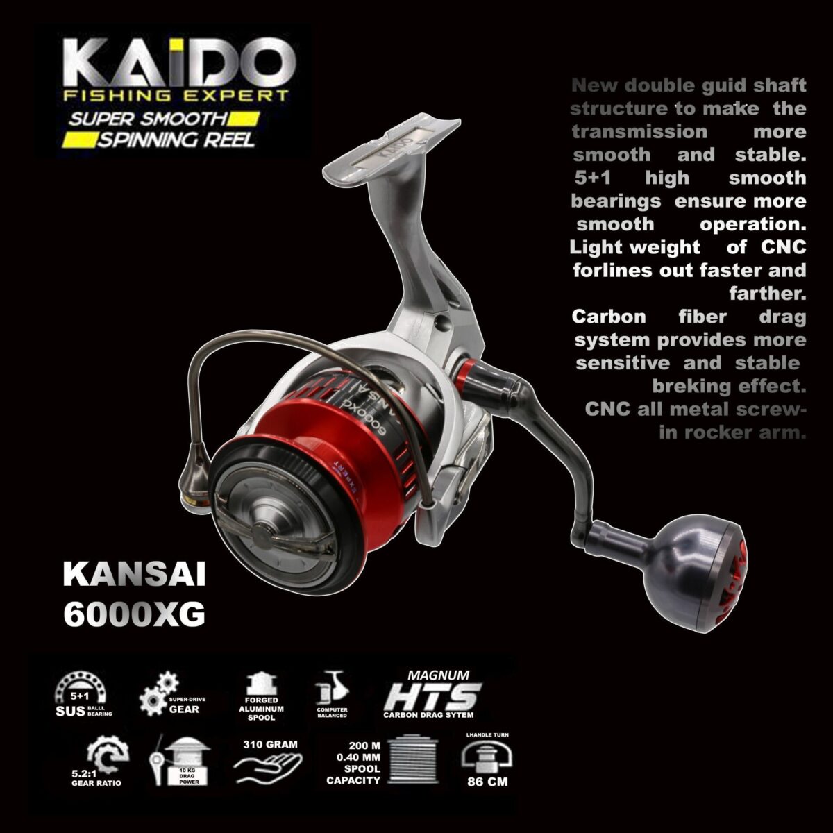 Tf4000 Kansai 5+1bb Olta Makinesi Balık Avcılığı - Görsel 3