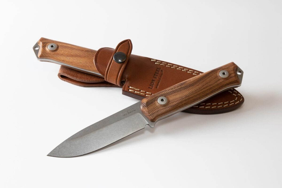 Lionsteel B41 Wood - Santos Wood Bıçak Çakı & Bıçak - Görsel 2