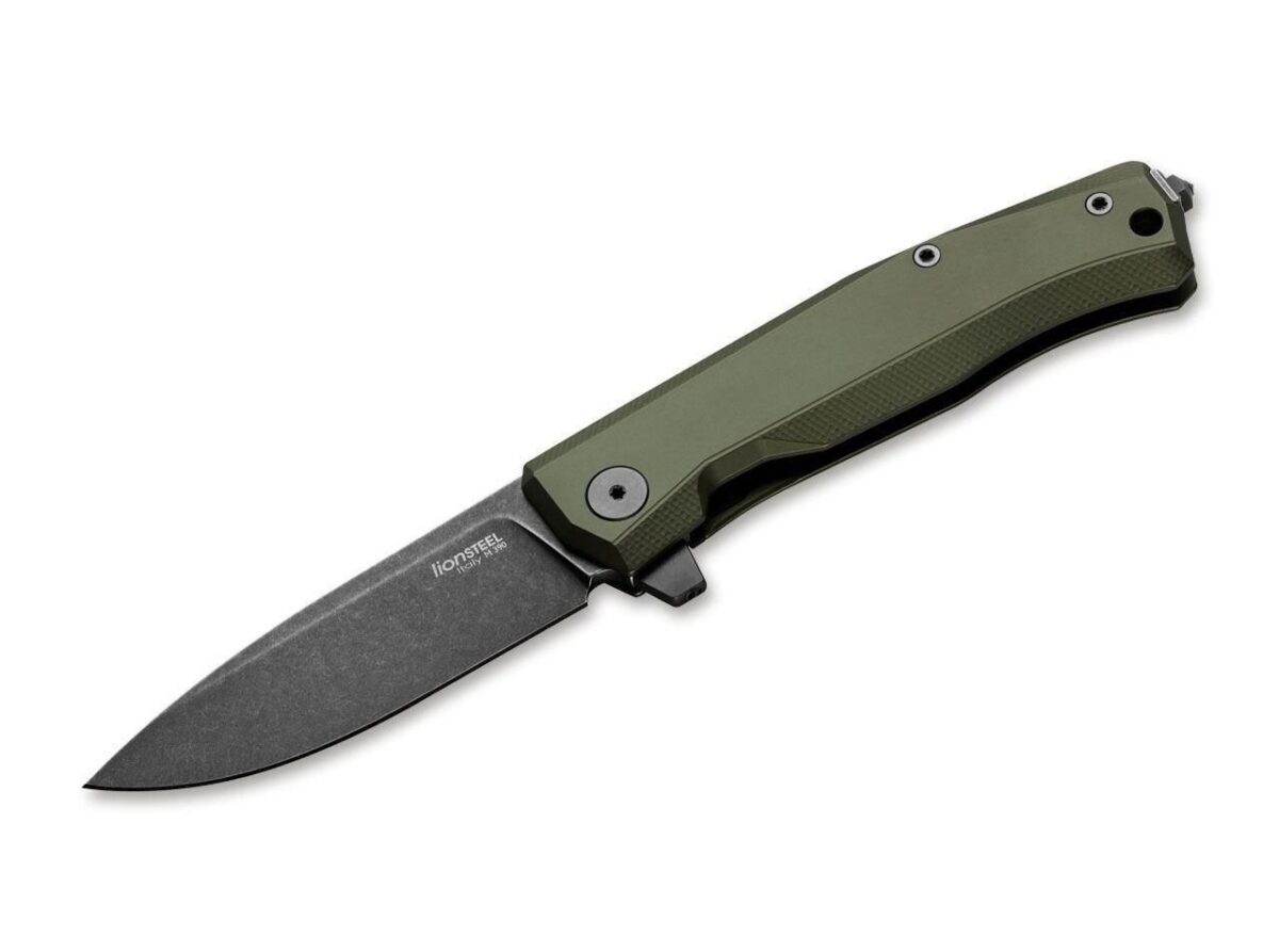 lionsteel-mt01a-gb-myto-old-black-m390-blade-green-aluminum-handle-caki-11941 Lionsteel MT01A GB Myto - İstanbul Av Market