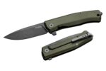 Lionsteel MT01A GB Myto Old Black M390 Blade, Green Aluminum Handle Çakı - Görsel 2
