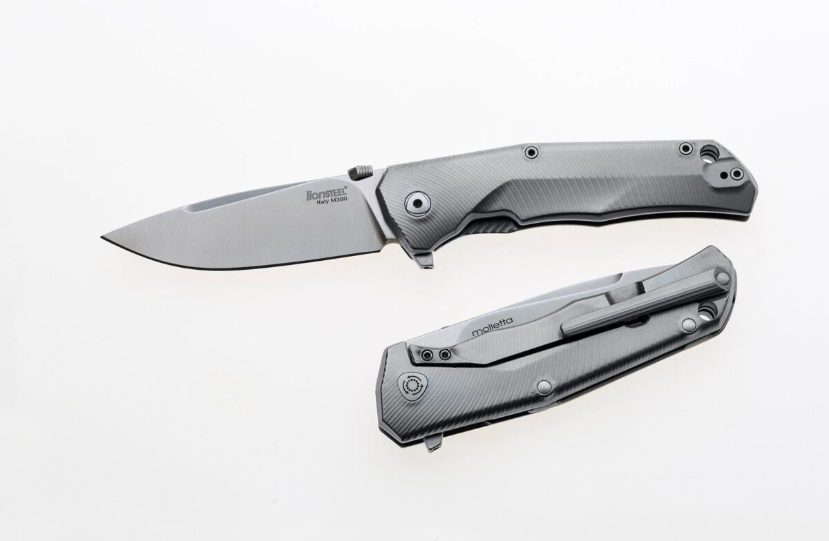 Lionsteel T.R.E. Grey Titanium Çakı - Görsel 2