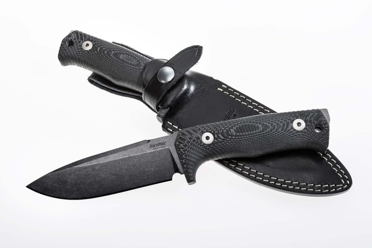 Lionsteel T5 Bıçak Siyah Stonewash (t5b Mı) Çakı & Bıçak - Görsel 2