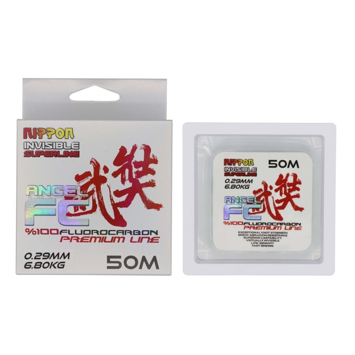 Nippon Angel FluoroCarbon Misina 50 mt - Görsel 3