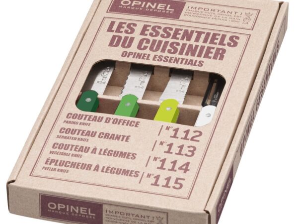 OPINEL 1709 4'LÜ RENKLİ BIÇAK SETİ