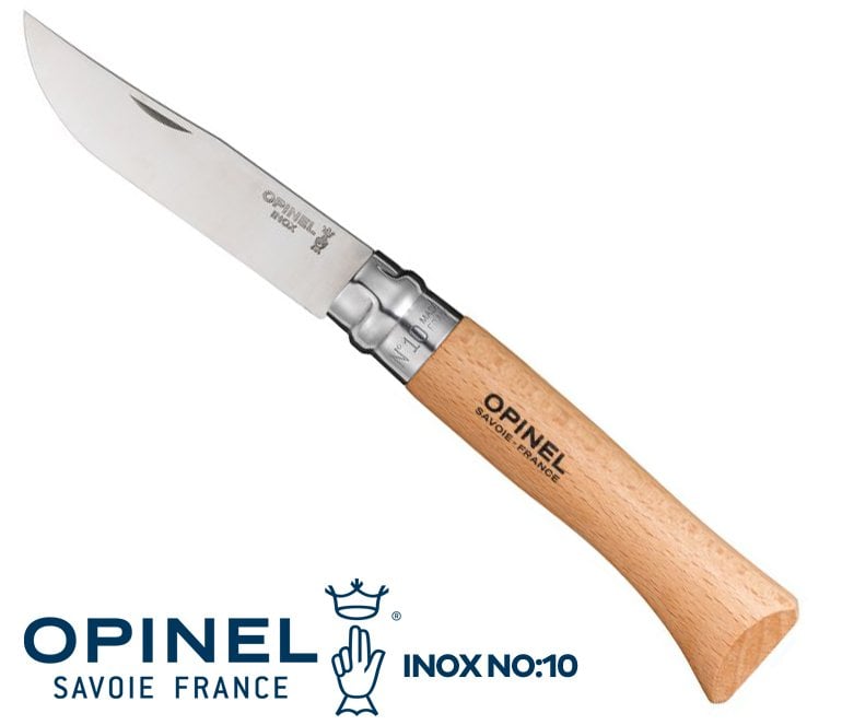 opinel-inox-no10-caki OPINEL INOX NO:10 - İstanbul Av Market
