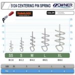 Owner 5124 Centering Pin Spring White Silikon Sabitleme Yayı - Görsel 2