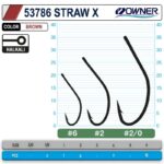 Owner 53768 Straw X Brown İğne - Görsel 2