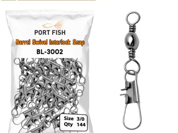 Portfish BL-3002 Kilitli Klips - İstanbul Av Market