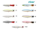 River Bighead Pop 130 13Cm 36G Popper Maket Balık - Görsel 2
